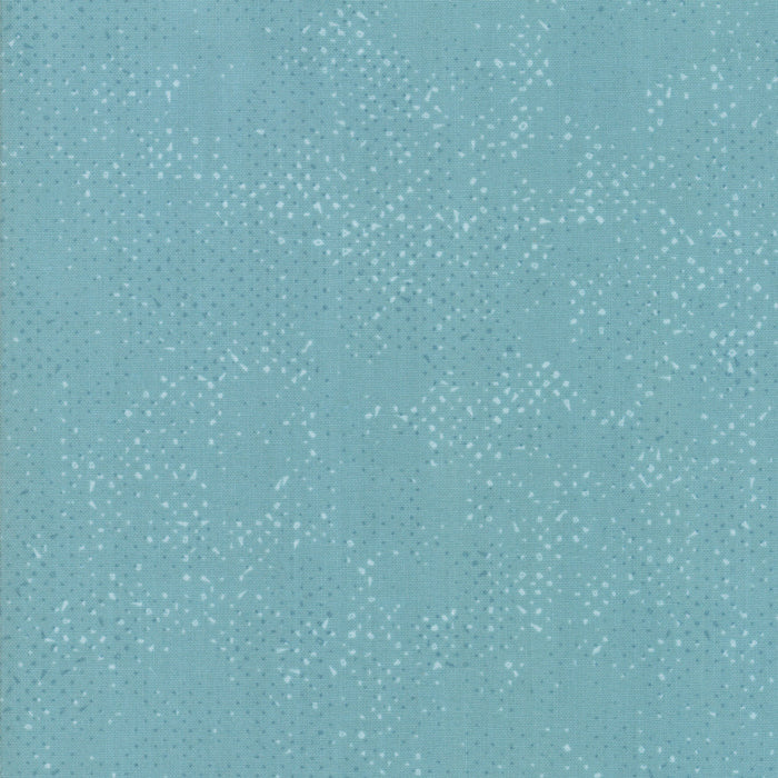 Spotted Dusty Teal – fabric – colorful textile design