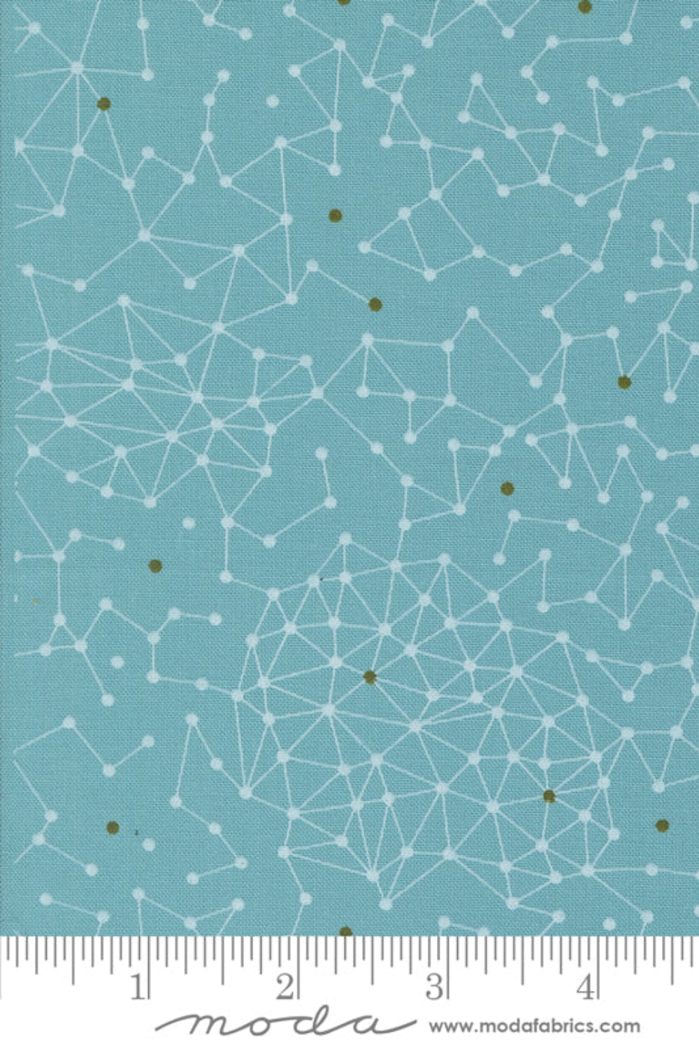 Olive You Net Sky – fabric – colorful textile design