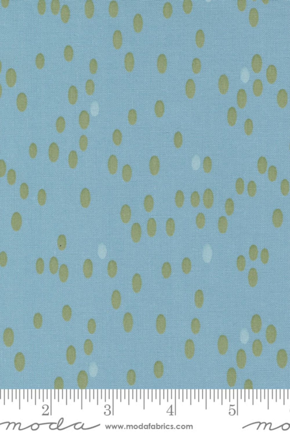 Olive You Dots Glacier – fabric – colorful textile design