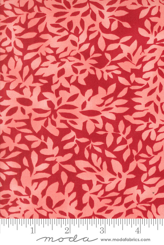 Superbloom Geranium Leafy Blenders by Robin Pickens – fabric – colorful textile design