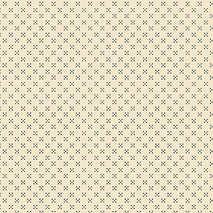 Cream Nine Patch Boxes – fabric – colorful textile design