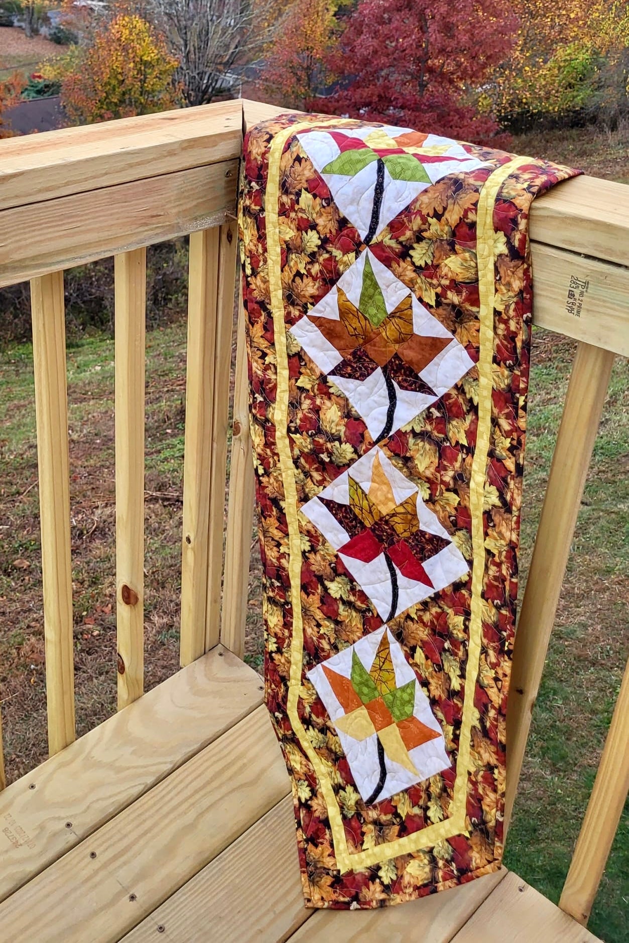 Vermont Foliage Table Runner