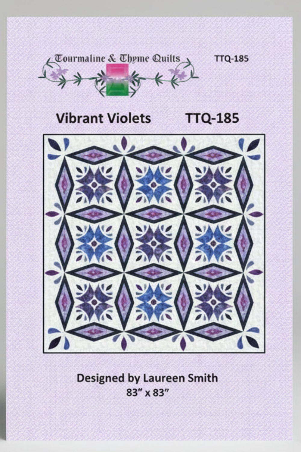 Vibrant Violets Quilt Pattern