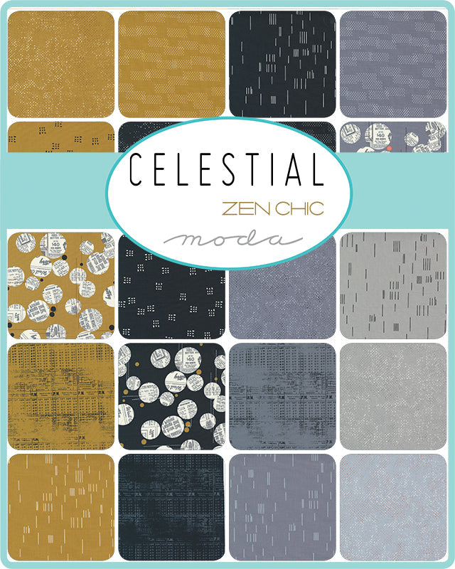 Celestial Rose Quartz Stamps Text – fabric – modern patchwork