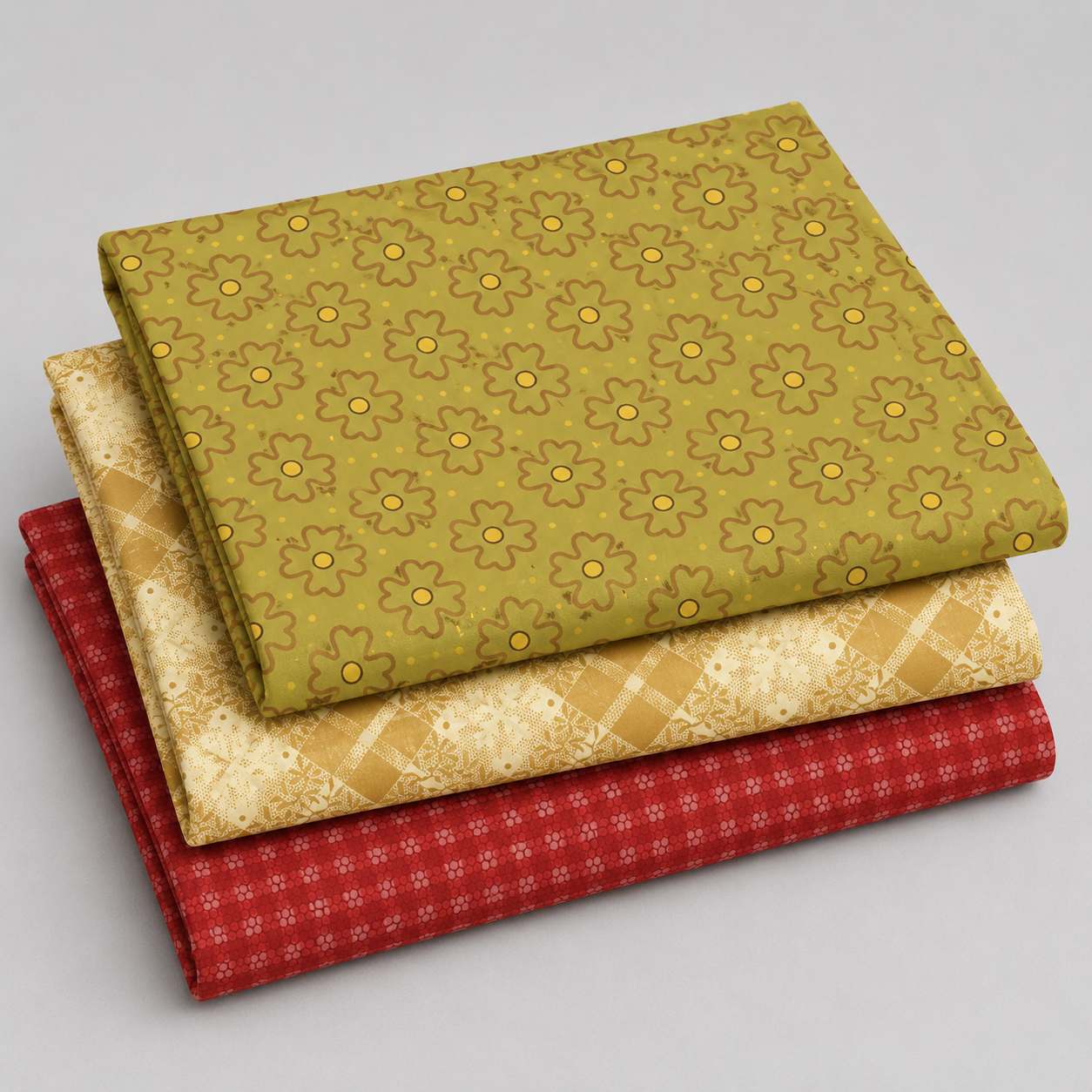 Golden Era by Paula Barnes, Wavy Daisy – Green