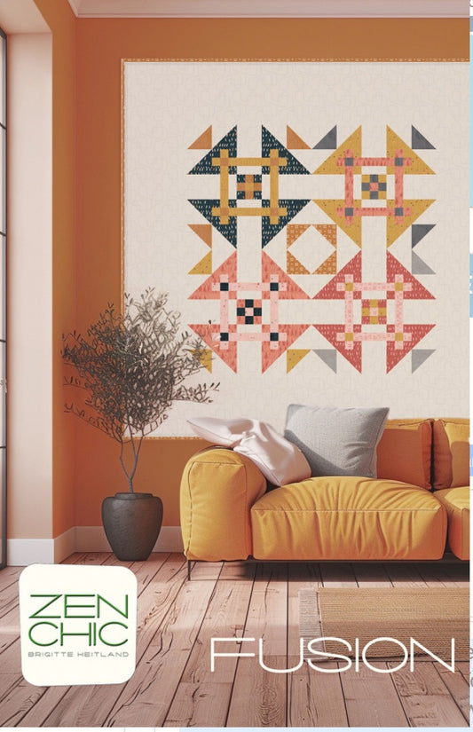Fusion – quilt pattern – modern patchwork