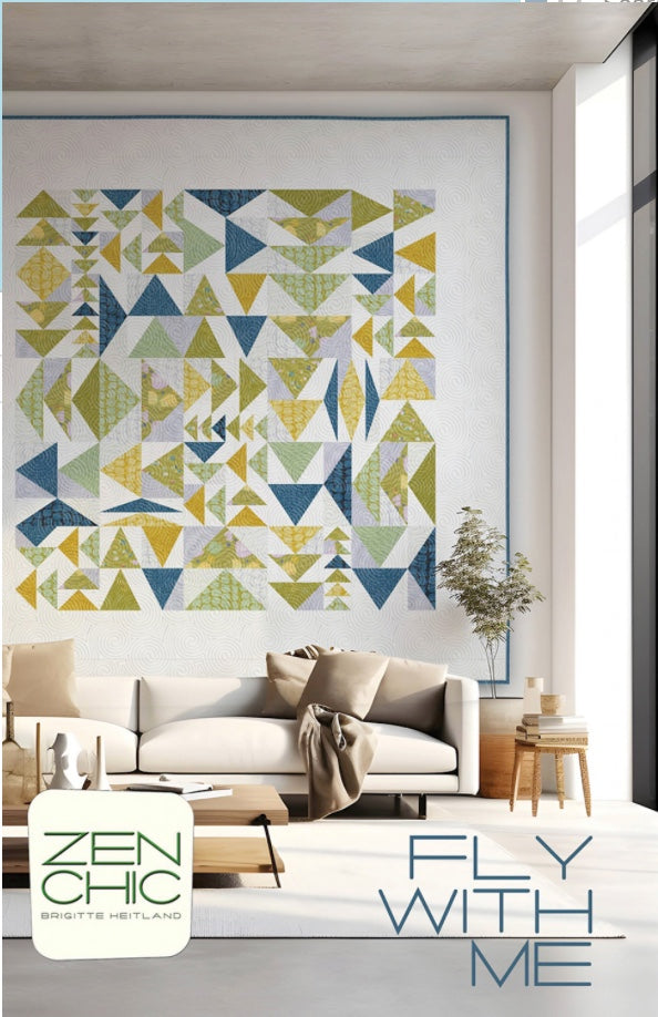 Fly With Me – quilt pattern – modern patchwork