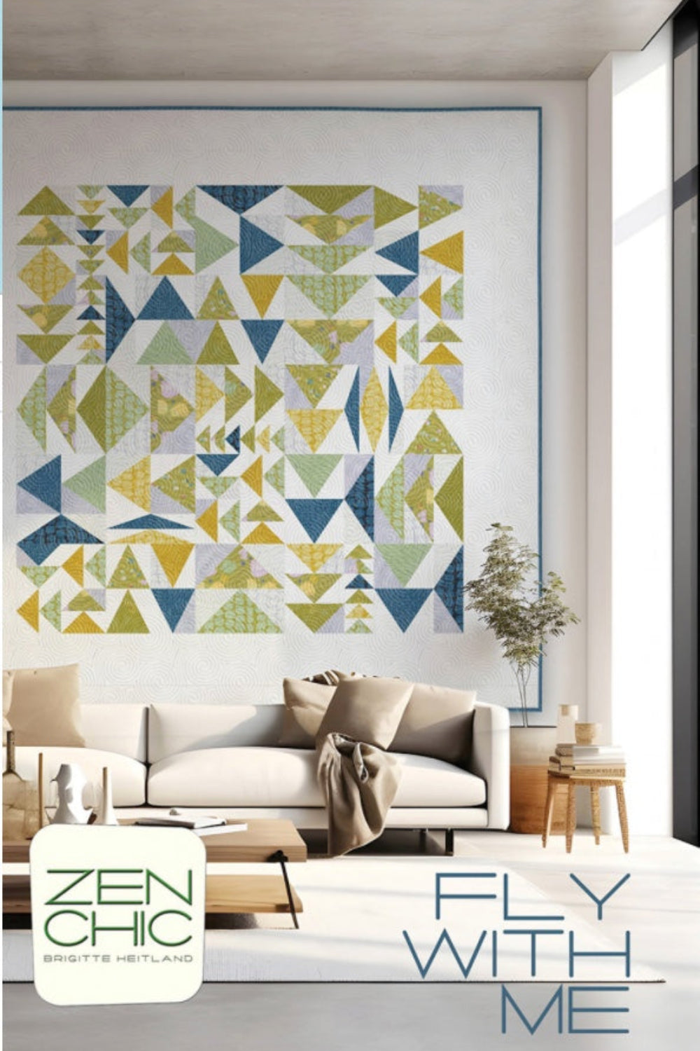 Fly With Me – quilt pattern – modern patchwork