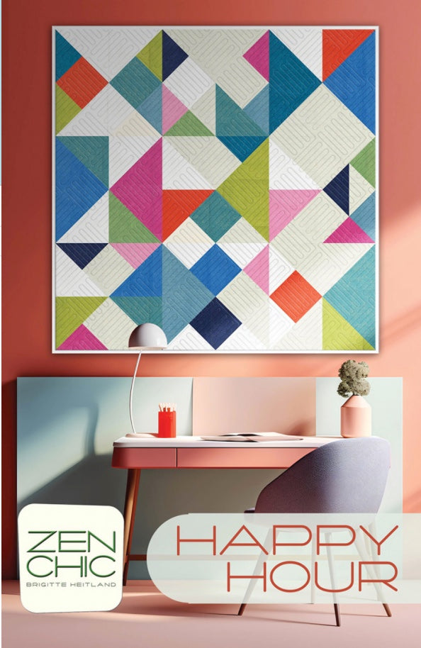 Happy Hour – quilt pattern – modern patchwork