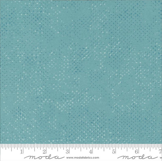 Spotted Dusty Teal – fabric – colorful textile design