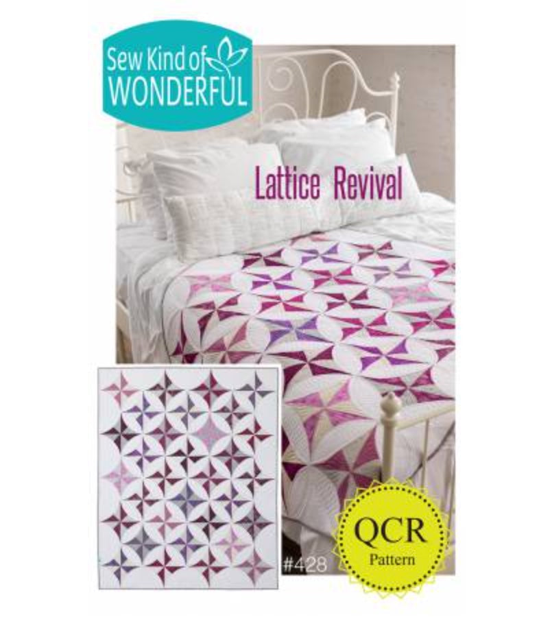 Lattice Revival – pattern – colorful textile design