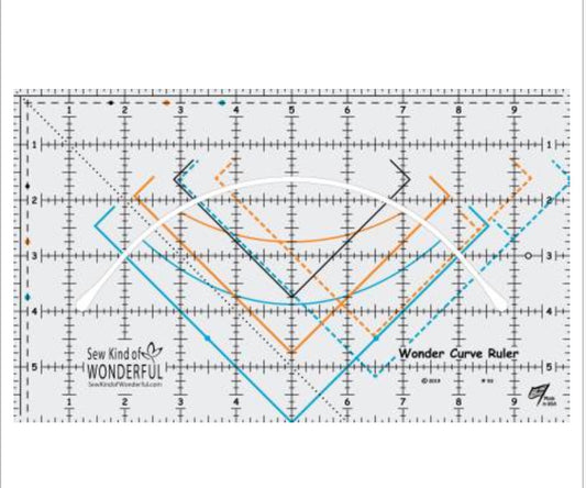 Wonder Curve Ruler – notion – colorful textile design