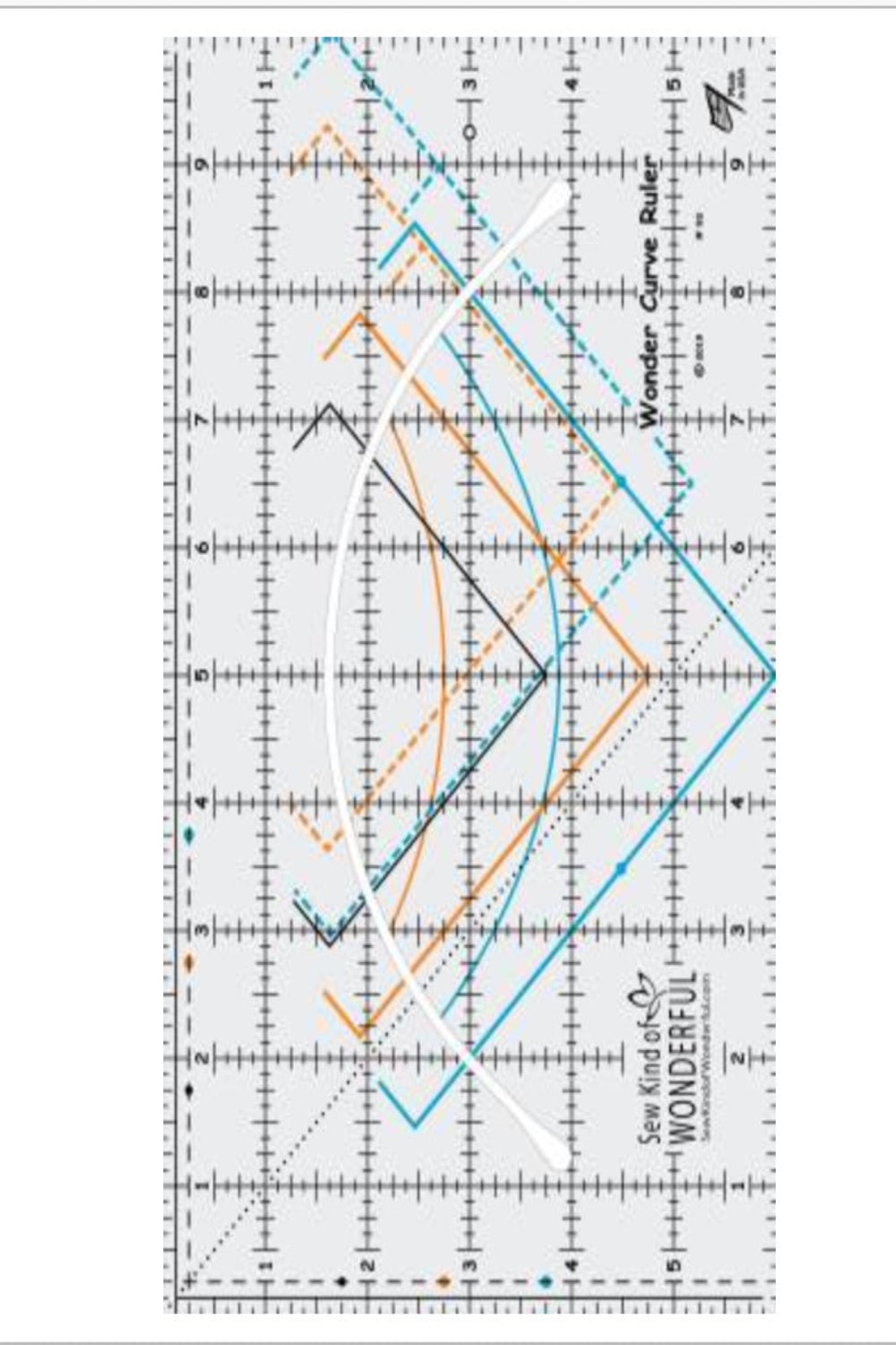 Wonder Curve Ruler – notion – colorful textile design