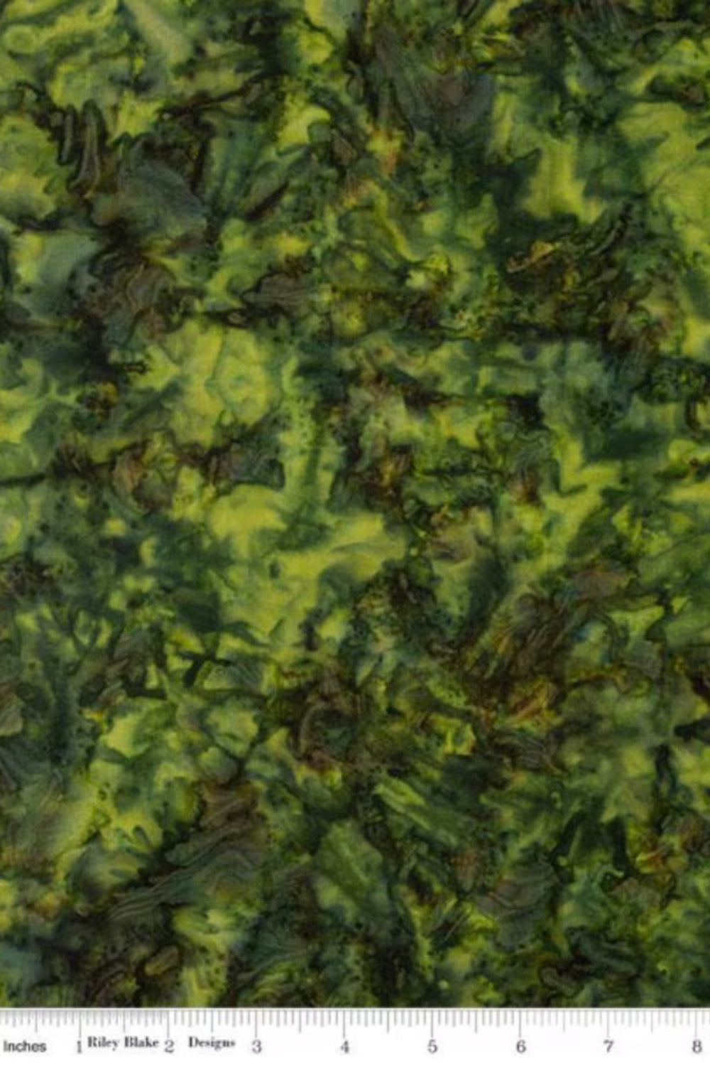 Expressions Batiks Elementals Color Play Mottled Spring Pear – fabric – colorful textile design