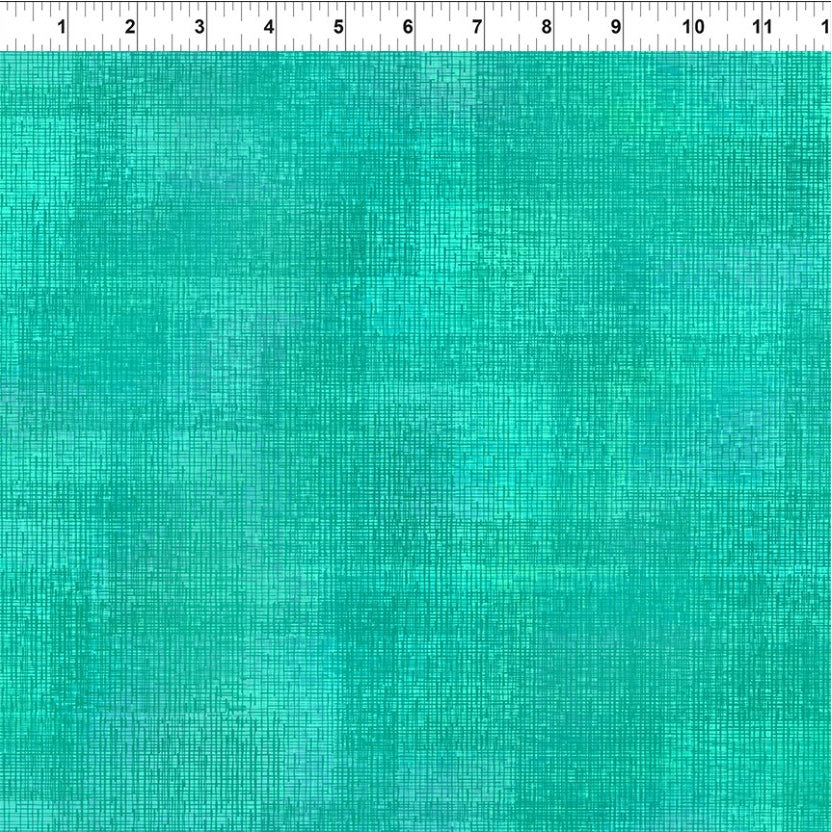 Interwoven by Jason Yenter, Aqua – fabric – colorful textile design