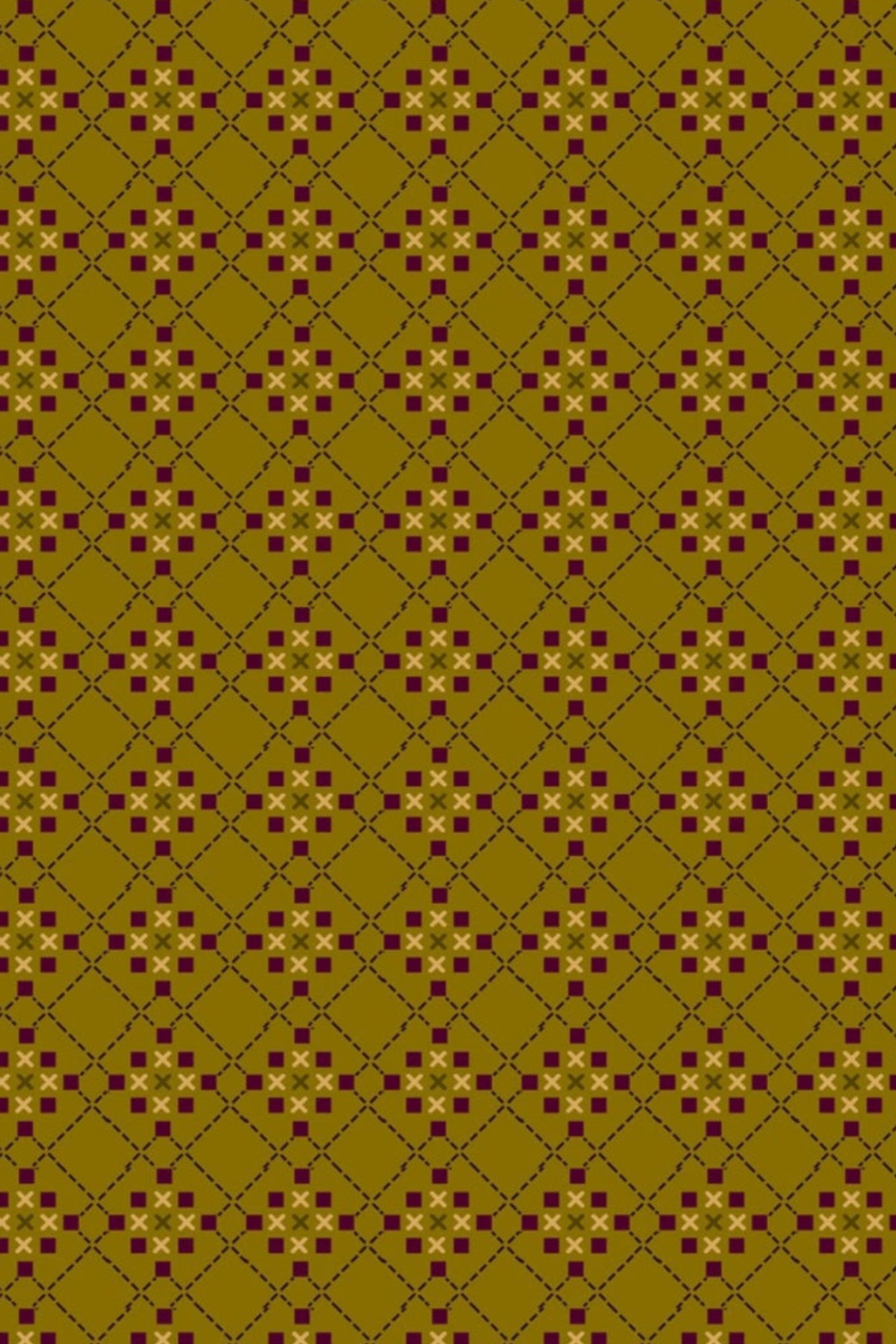 Scraps of Kindness by Kim Diehl - Olive Crosshatched Boxes