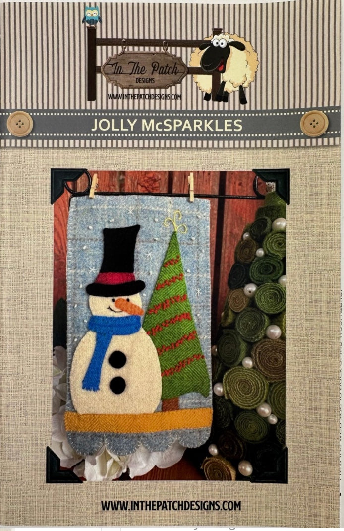 Mister Jolly McSparkles Mug Rug – quilt pattern – colorful textile design