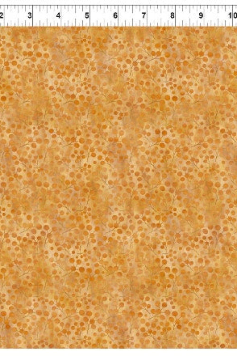 Autumn Celebration Gold Berries – fabric – colorful textile design