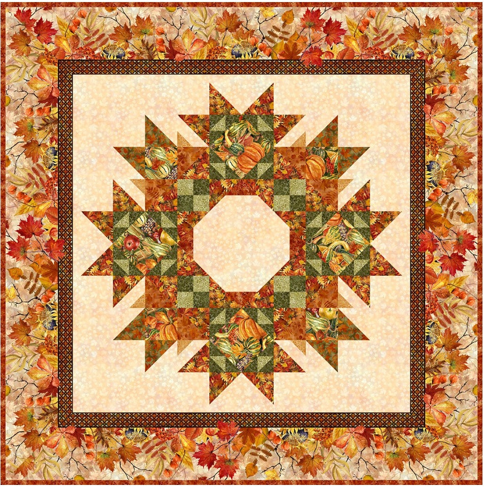 Autumn Celebration Wreath pattern