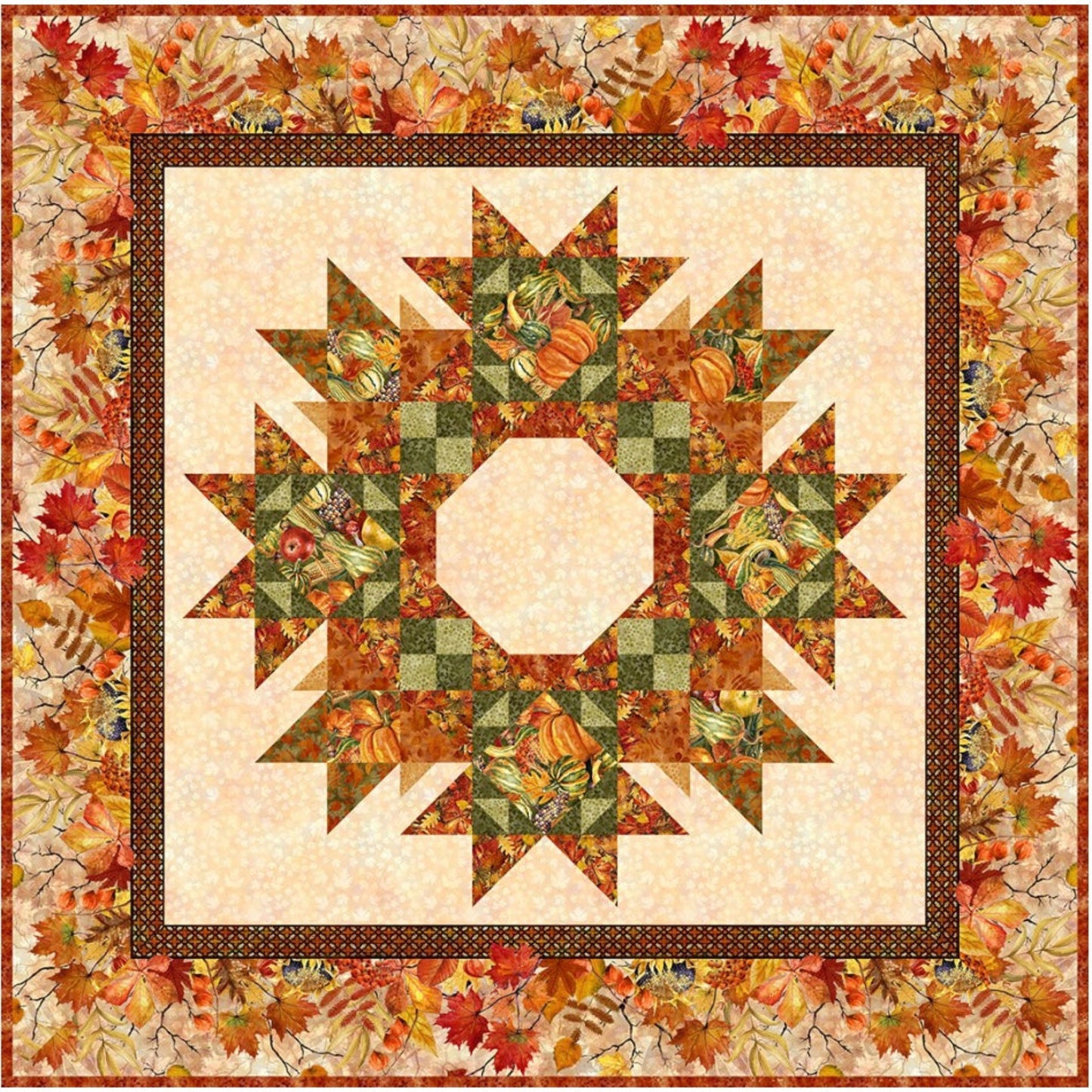 Autumn Celebration Wreath pattern