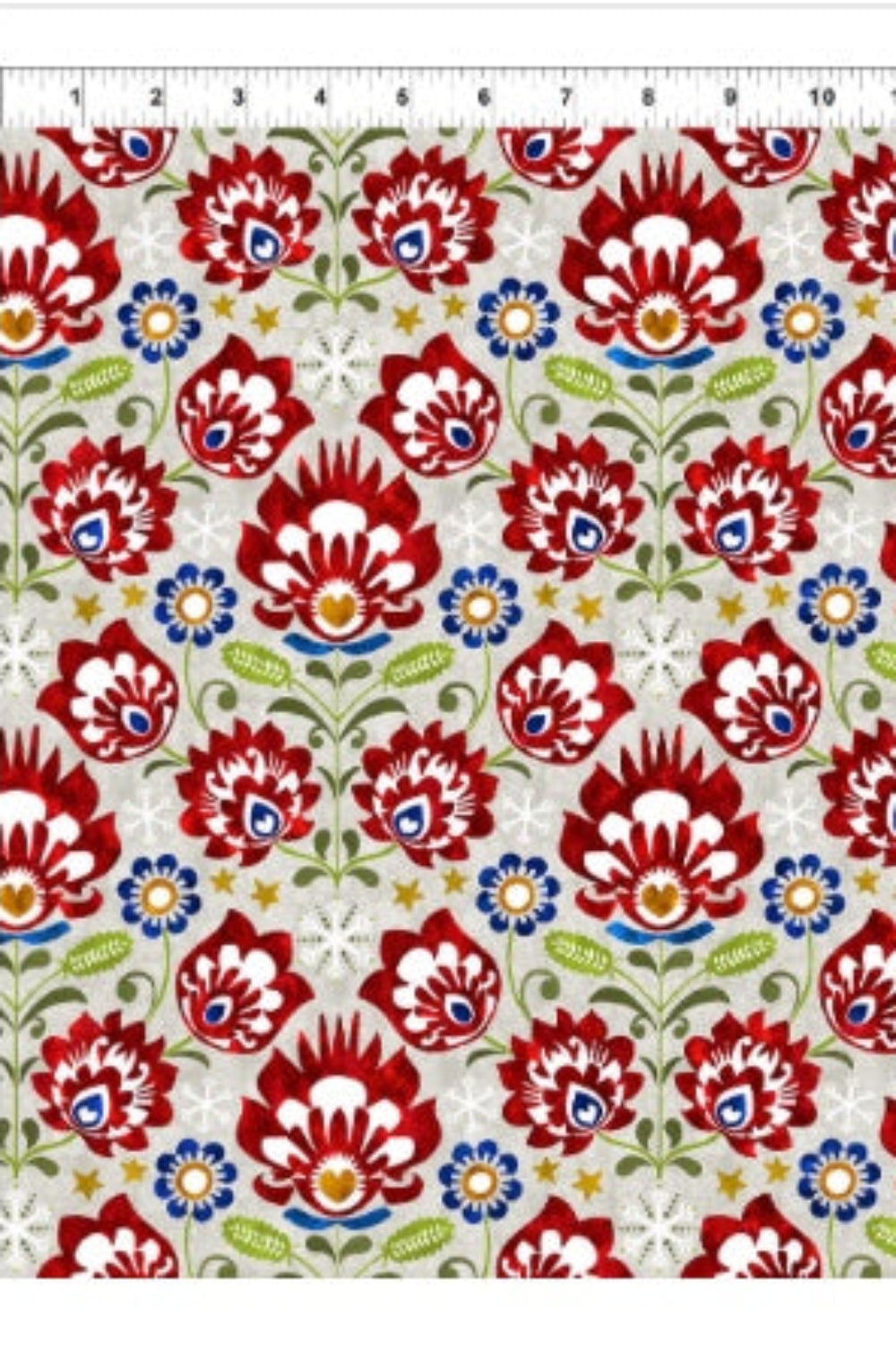 NYSNO (New Snow) - Multicolor Floral – fabric – colorful textile design