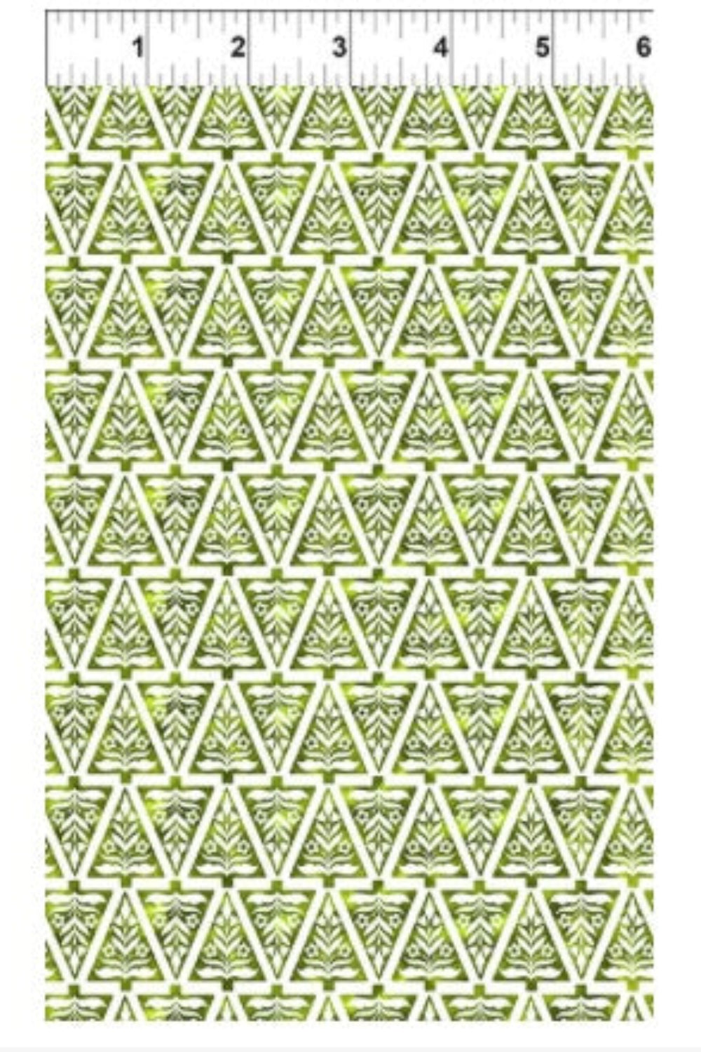 NYSNO (New Snow) - Green Trees – fabric – colorful textile design