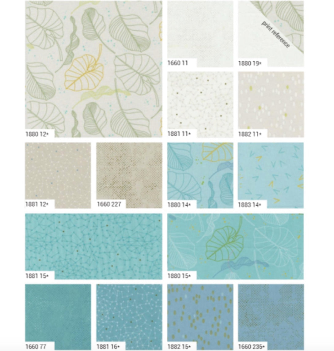 Olive You by Zen Chic for Moda Fabrics, Charm Pack 5" x 5", 42 Pcs.