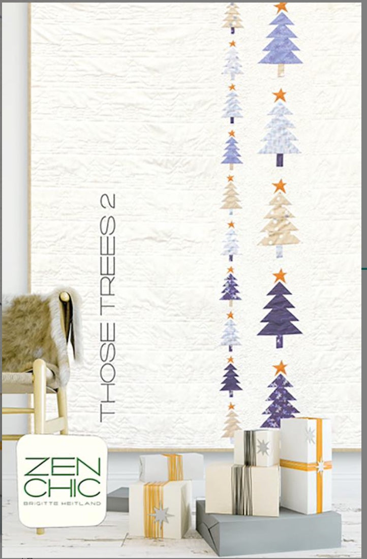 Those Trees 2 – quilt pattern – modern patchwork