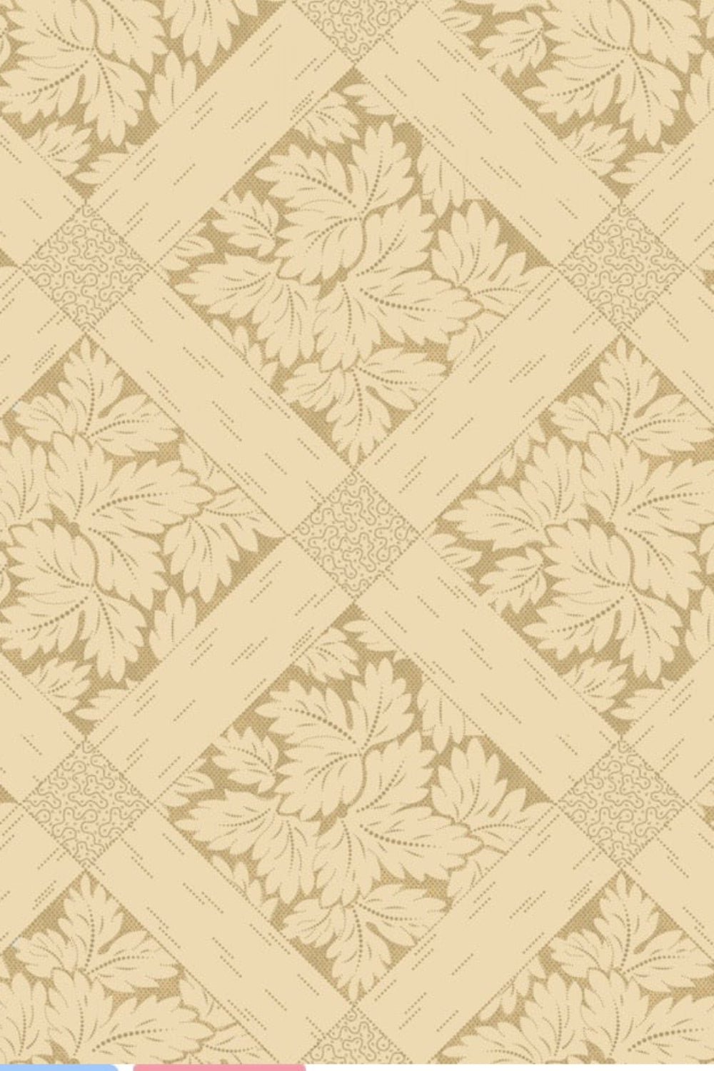 Vintage Charm by Judie Rothermel Collection - Tan 108in Wide Quilt Back – fabric – colorful textile design