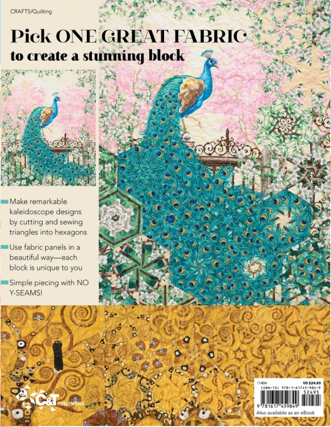One-Block Wonder Panel Quilts – book – fabric panel included