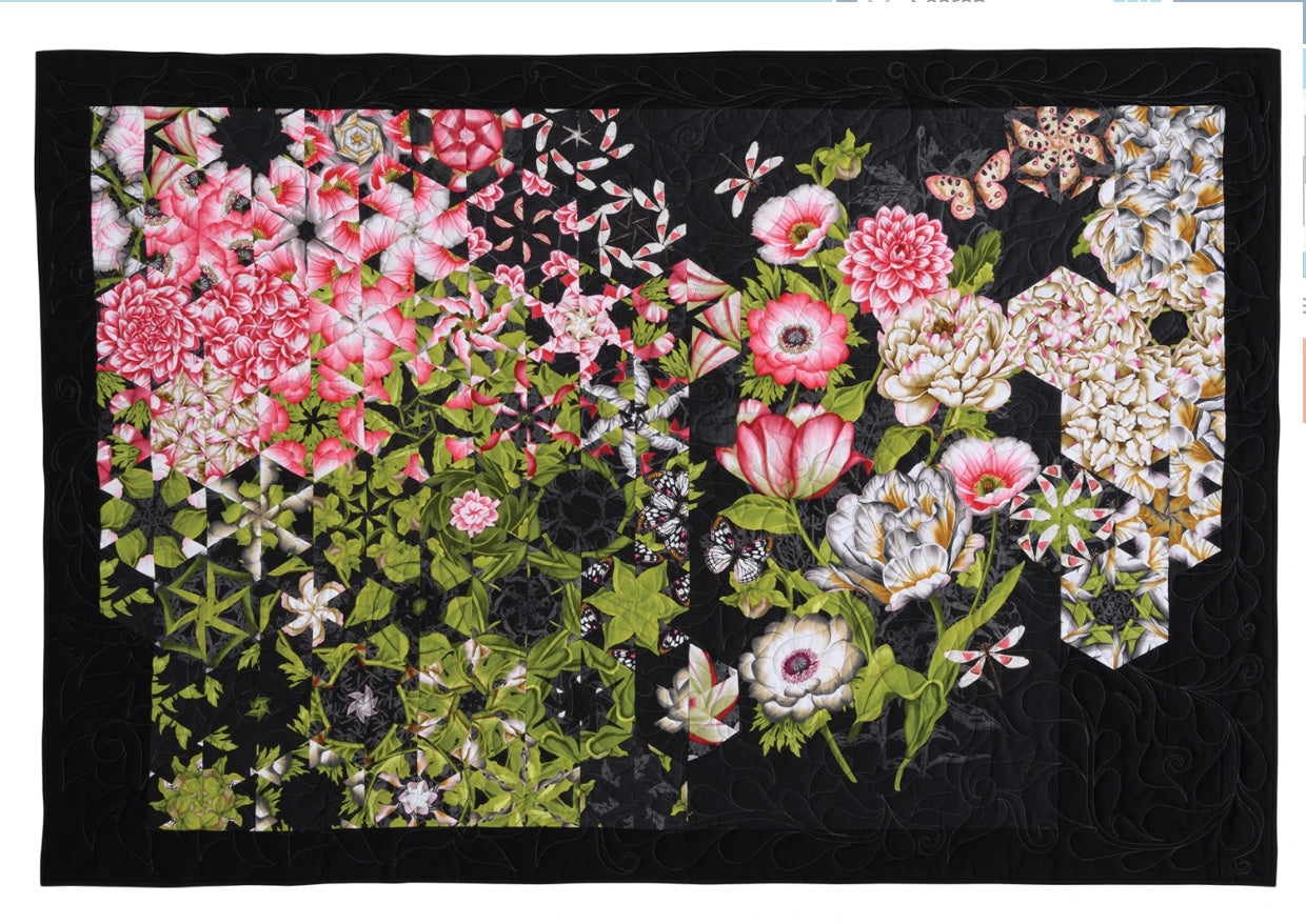 One-Block Wonder Panel Quilts – book – fabric panel included
