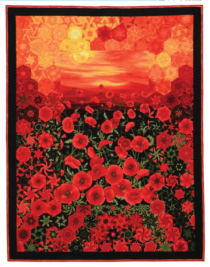 One-Block Wonder Panel Quilts – book – fabric panel included