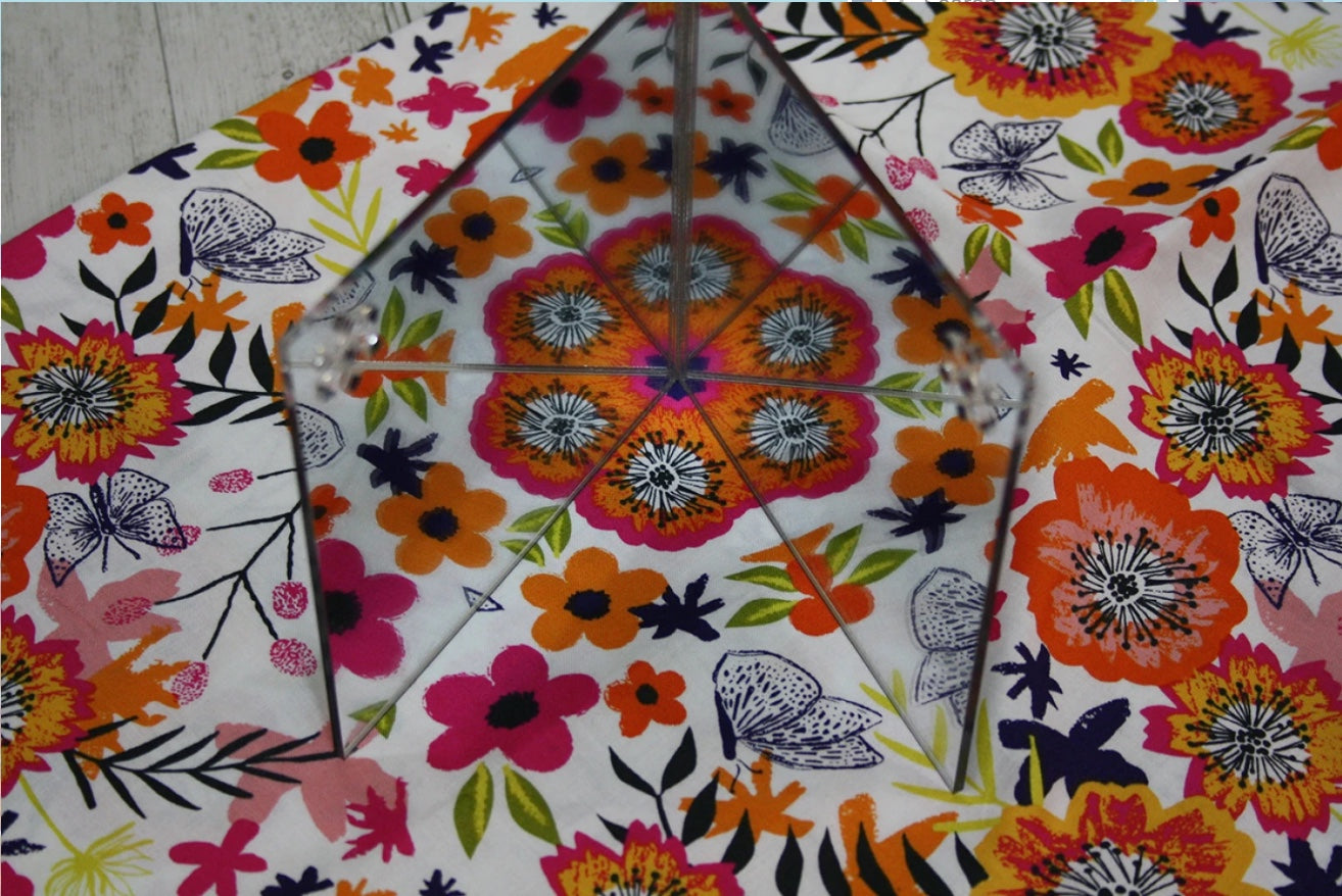 Fussy Cutting Mirror – notion – colorful textile design