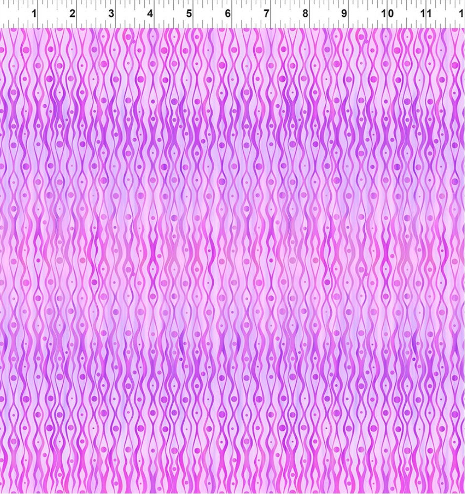 Garden of Dreams II Magenta 3 yard cut – fabric – colorful textile design