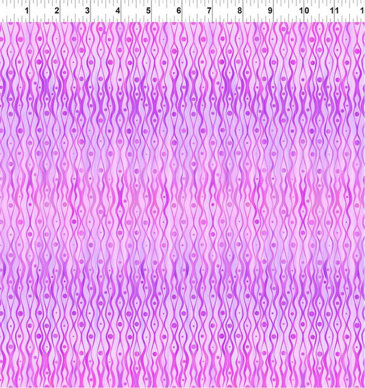 Garden of Dreams II Magenta 3 yard cut – fabric – colorful textile design