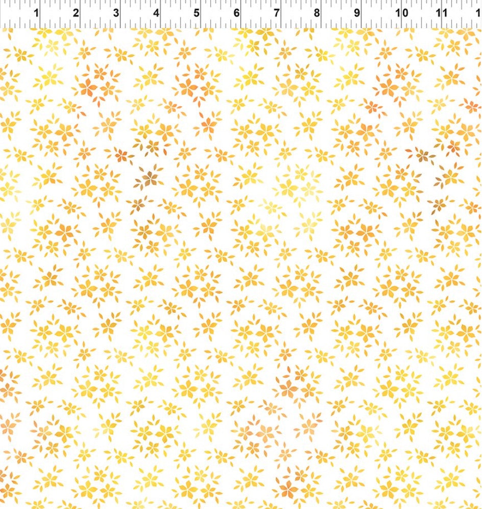 Garden of Dreams II Gold Buds 3 yard cut – fabric – colorful textile design