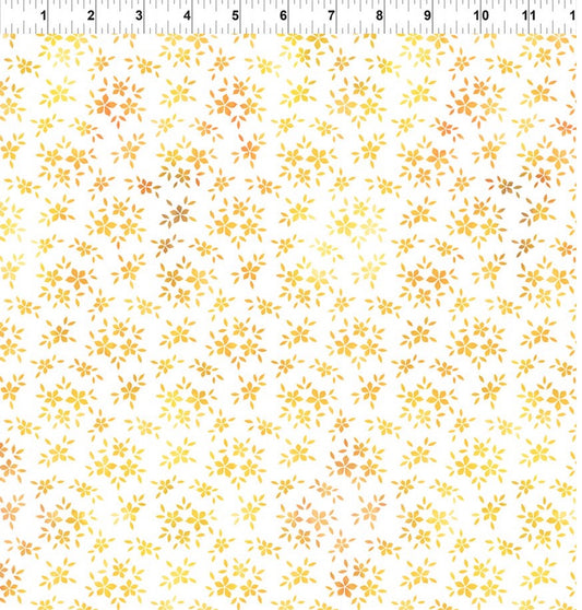 Garden of Dreams II Gold Buds 3 yard cut – fabric – colorful textile design