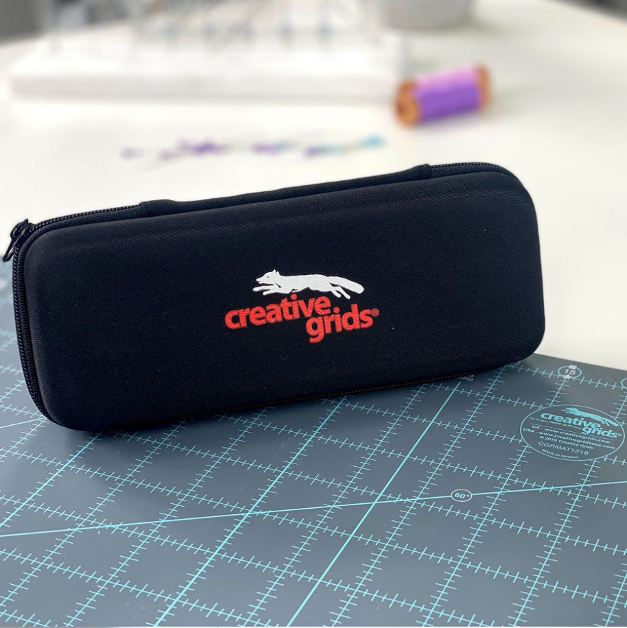 Creative Grids Rotary Cutter Case – notion – colorful textile design