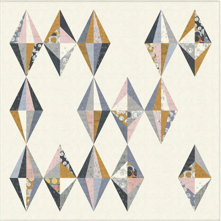 Celestial Moonbeam News Dropping – fabric – modern patchwork