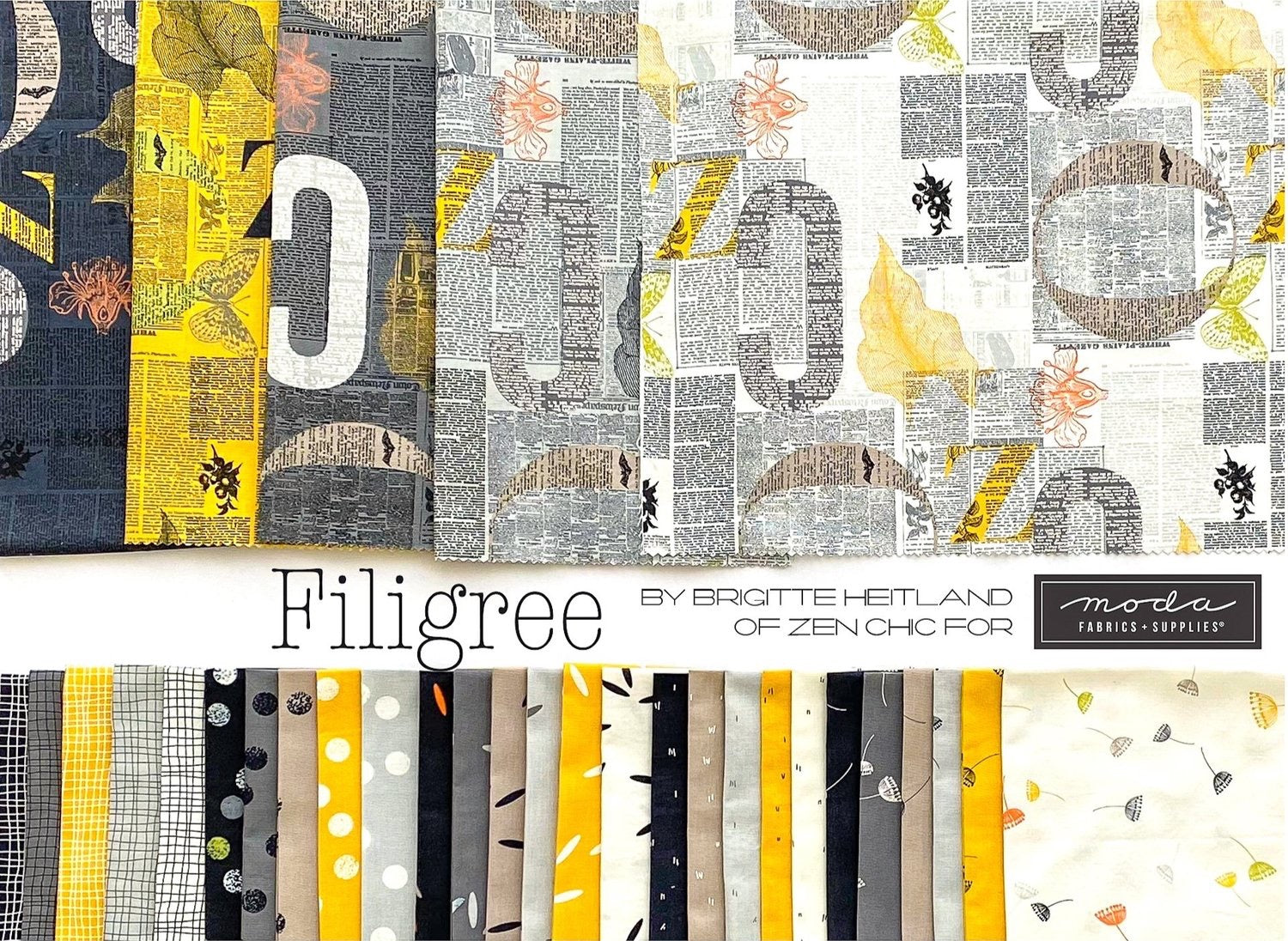 Spotted Geese – quilt pattern – modern patchwork