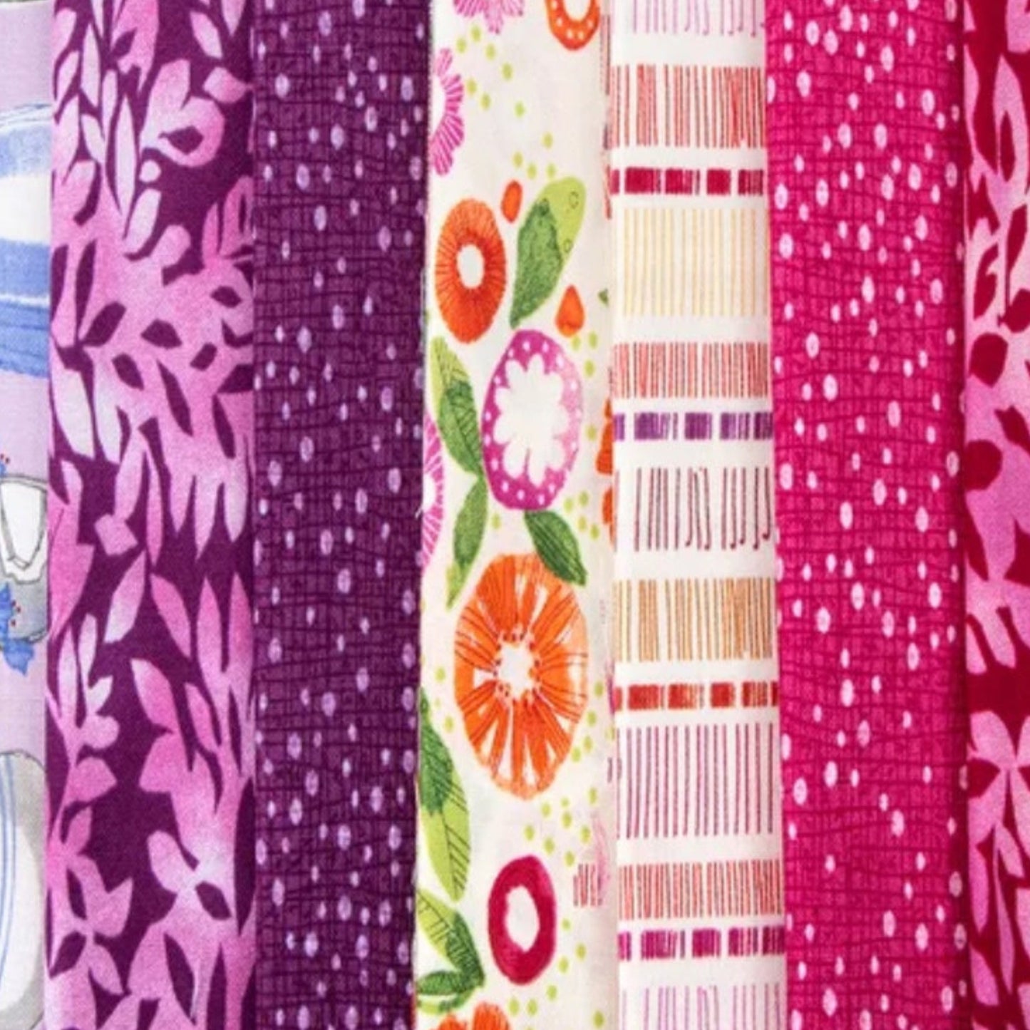 Superbloom Pastel by Robin Pickens – fabric – colorful textile design