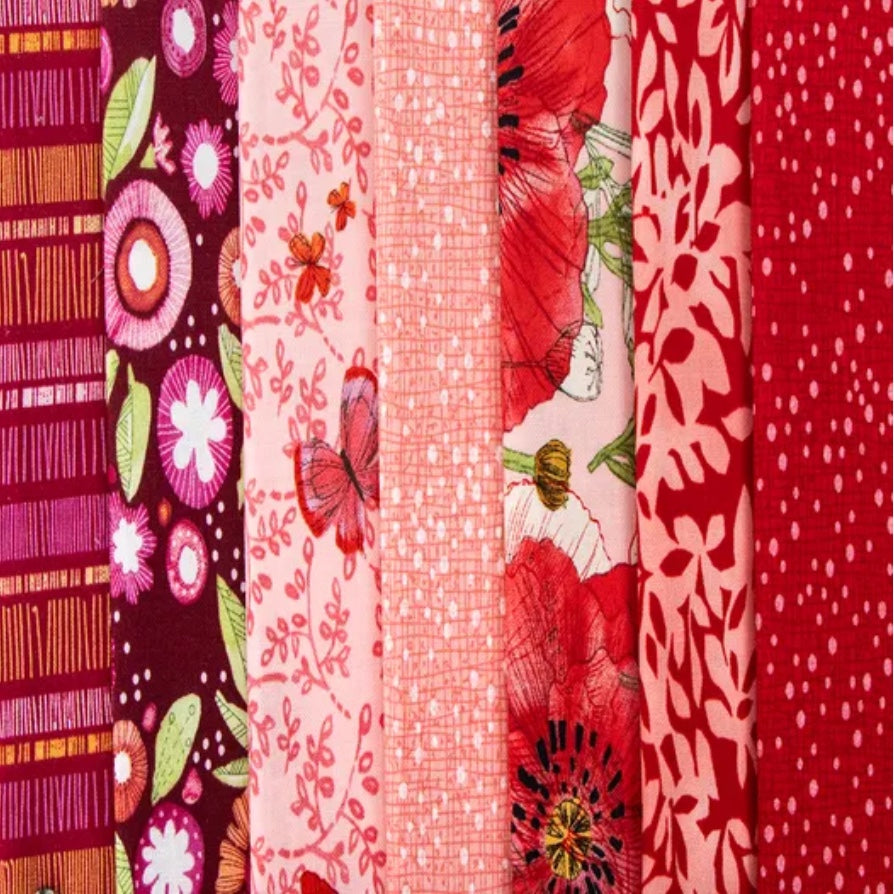 Superbloom by Robin Pickens for Moda Fabrics, Charm Pack 5" x 5", 42 Pcs.