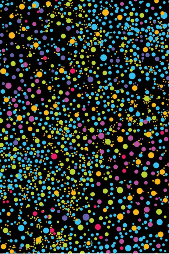 Needle Stars - Stardust Multi – fabric – colorful textile design