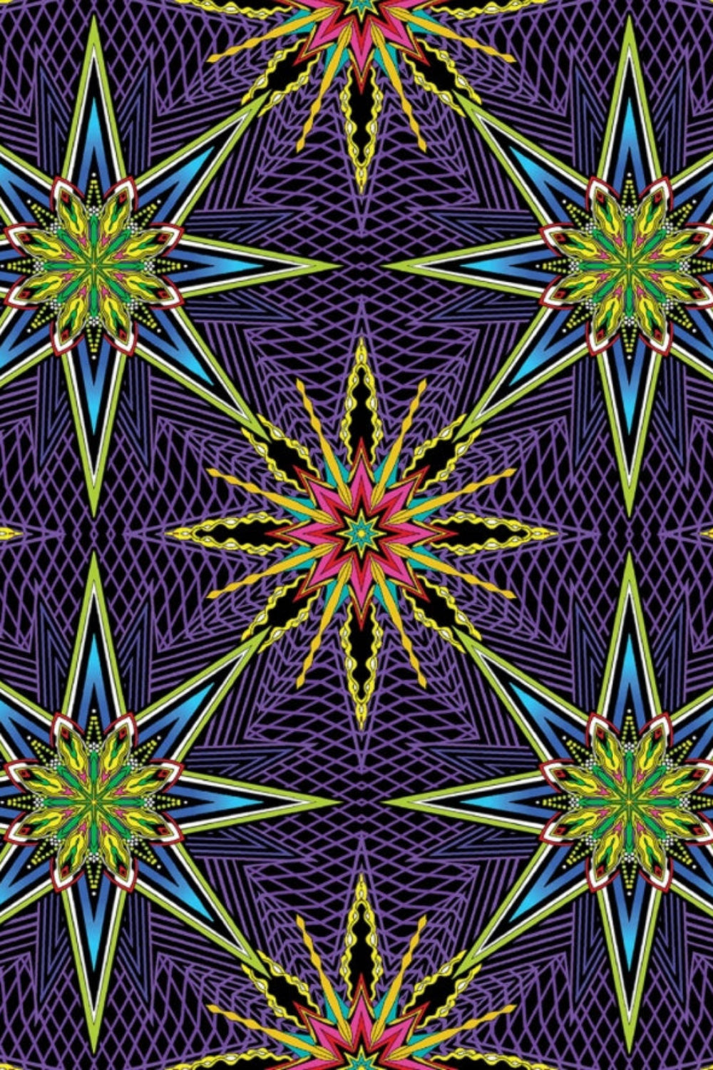 What If - Radio Star Red/Multi – fabric – colorful textile design