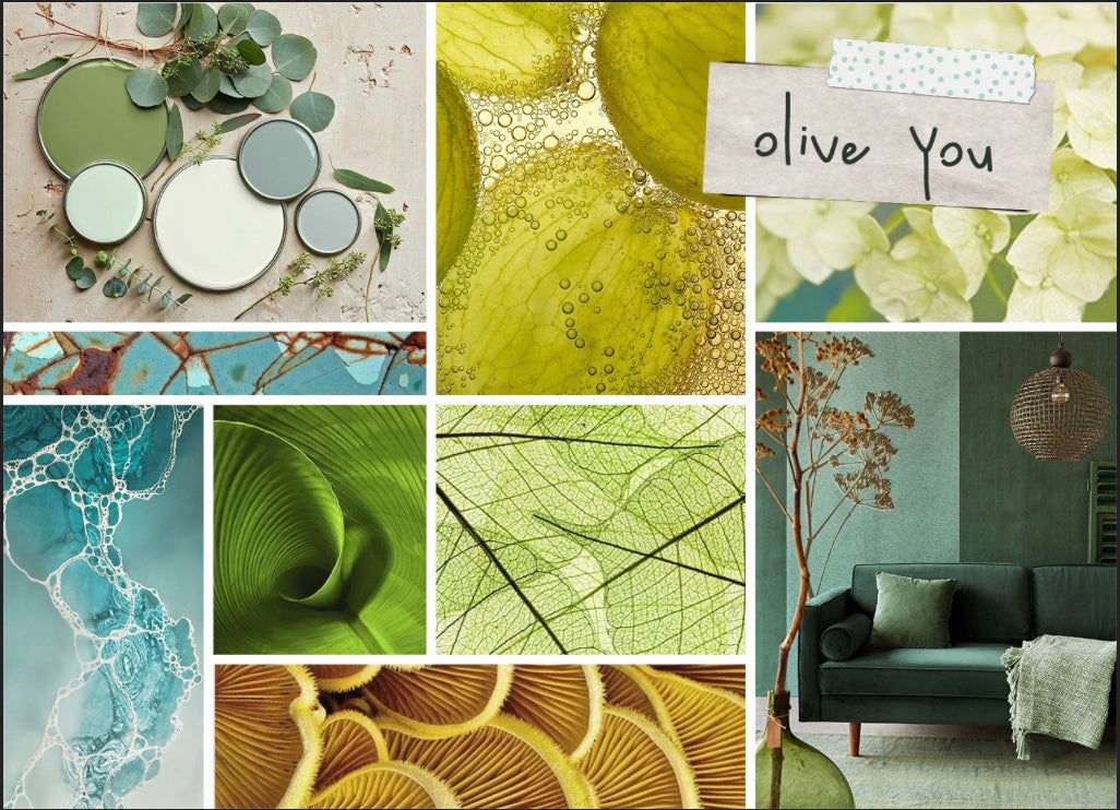 Olive You Leaves Spray by Zen Chic