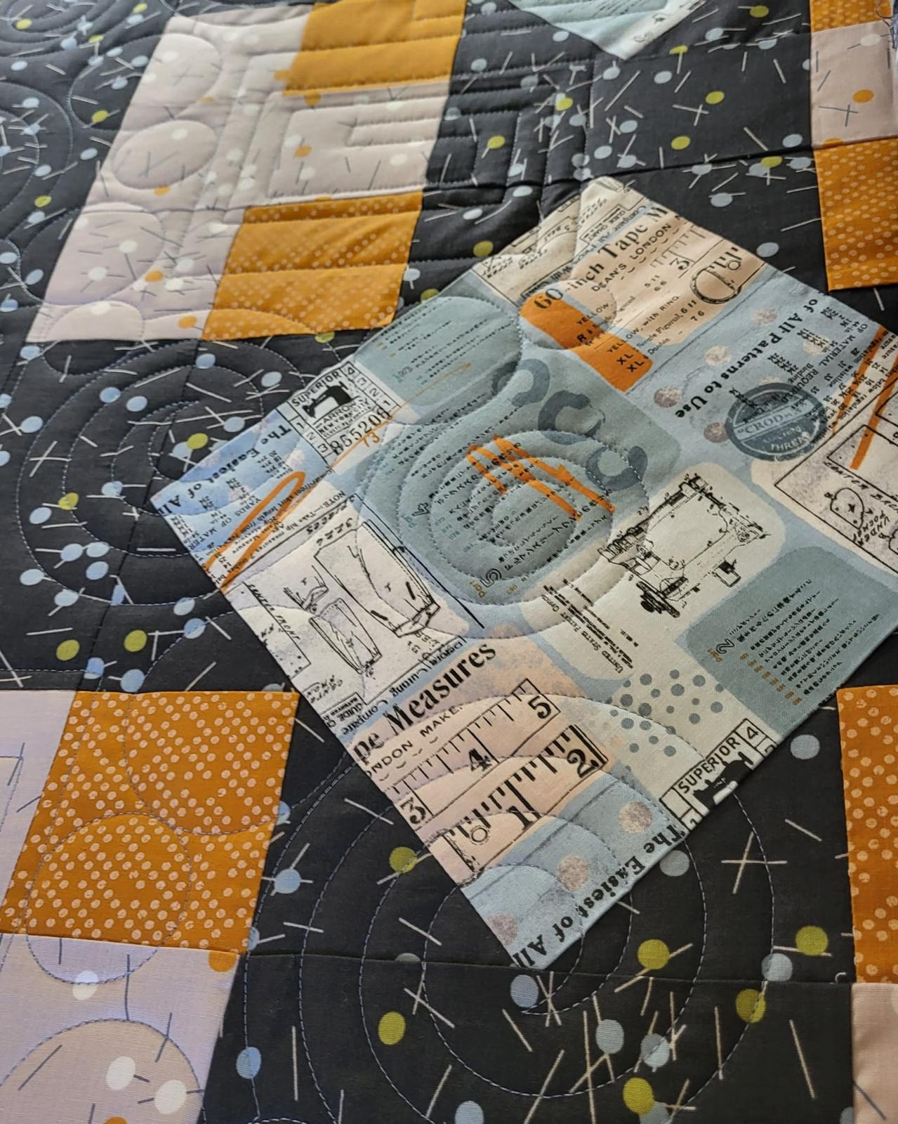 Garden Trellis Quilt Digital Download – quilt pattern – colorful textile design