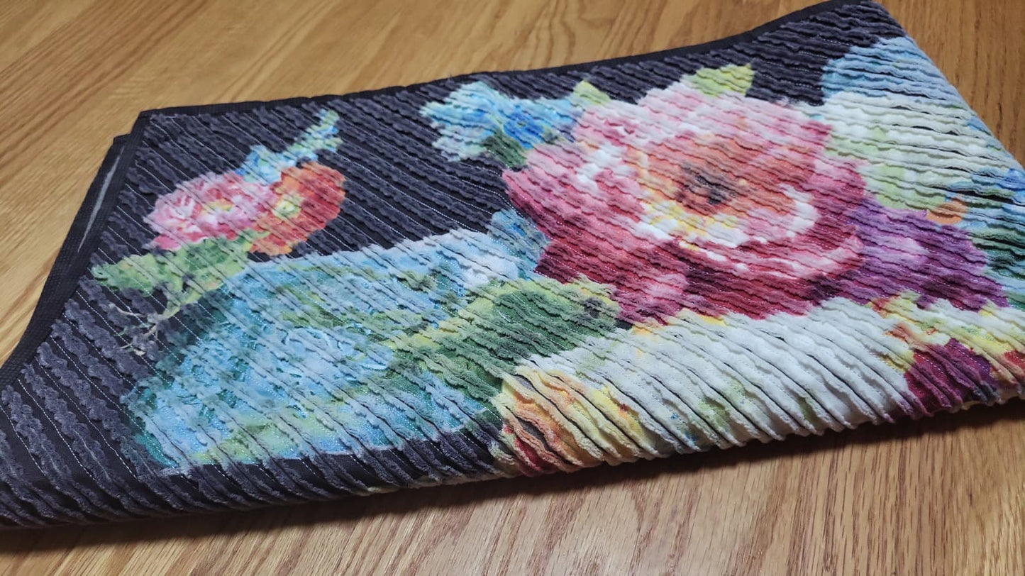Vase with Flowers 23.5 x 41 Handmade Wall Decor