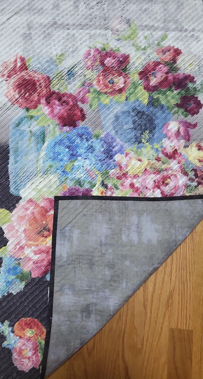 Vase with Flowers 23.5 x 41 Handmade Wall Decor