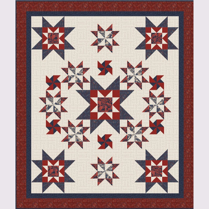 Asteroids, Quilt KIt