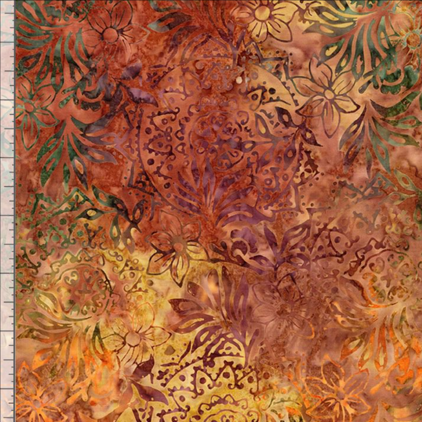 Tonga - Sienna Floral Medallions